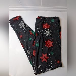 NWOT LuLaRoe Snowflake Leggings